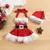 Imagem do Romper Vestido de Natal com Lantejoula e Chapéu Bebê