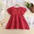 Vestido de Laço Xadrez Infantil