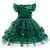 Vestido de Natal Verde e Bolinhas coloridas Menina na internet