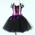 Fantasia de gato preto com glitter Menina