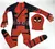 Fantasia Deadpool Menino - Vem e Vai Infantil