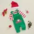 Conjunto de natal com chapéu Bebê