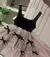 Vestido com tule e laços Menina - Vem e Vai Infantil