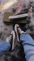 All star preto/branco linha premium na internet