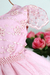 Imagem do Vestido Rosa Infantil Bailarina Temático Festa C/ Renda 1 a 3 Anos