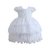 Vestido Infantil Branco Daminha Batizado Renda Festa 1 ao 3