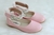Imagem do Sapatilha Rosa Infantil Sapato Criança Feminina Dama Branca Moda luxo