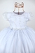 Vestido Infantil De Festa Branco Batizado Menina Buque Luxo 1 Ao 3 Anos na internet