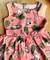 Vestido Infantil Safari de Bichinhos Bebê Estampado Floral 1 ao 3 anos na internet