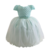 Vestido Verde Infantil Água Daminha Casamento Formatura Luxo
