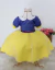 Vestido Branca De Neve Infantil Fantasia Festa Princesa 1 Ao 6 Anos na internet