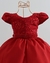 Vestido Infantil Vermelho Luxo Daminha Festa Florista 4 Ao 16 anos na internet