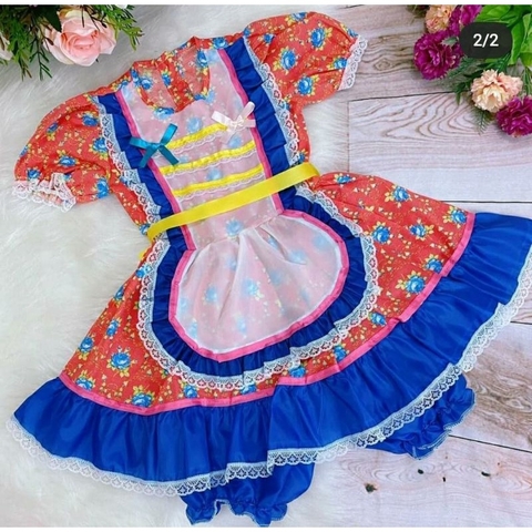 Vestido Junino Infantil Quadrilha São João