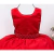 Vestido Vermelho Infantil Daminha De Criança Natal Veneza Daminha Batizado Casamento Igreja Ano Novo Moda Evangélica 4 A 12 Anos - comprar online