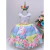 Vestido Unicórnio Colorido Infantil