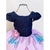 Vestido Infantil Estampa Pequena Sereia Festa Luxo na internet