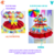 Vestido Infantil Junino Arraiá Xadrez Floral Colorido Festa - Kafashion