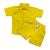 Imagem do Roupa Mauricinho Liso Shorts Camisa Infantil Menino Social Moda Praia Leve Verão