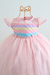 Vestido Colorido Circo Infantil De Luxo Festa Candy Colors Chuva de Benção na internet