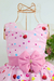 Vestido Doces Infantil Confeitaria Cupcakes Candy Colorido - loja online