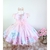 Vestido Infantil Rosa Floral Jardim das Borboletas Encantado Luxo na internet