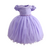 Vestido Infantil Lilás Encanto Princesa Daminha Sofia Festa