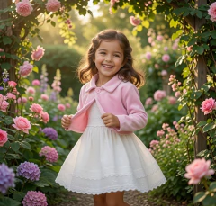 Bolero Infantil Plush Manga Longa Macio Festa Batizado Daminha Branco, Rosa, Preto, Off-White, Vermelho 1 A 16 Anos