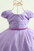Vestido Infantil Lilás Princesa Sofia Encanto Daminha 1 ao 4 - Kafashion