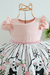 Vestido Urso Panda Infantil Temático Ursinha Fofa Festa - Kafashion