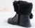 Imagem do Bota Feminina Infantil Botinha Coturno Verniz Cano Curto Zíper Macia Confortável Rosa ou Preta do 20 ao 27