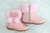 Imagem do Bota Feminina Infantil Botinha Coturno Verniz Cano Curto Zíper Macia Confortável Rosa ou Preta do 20 ao 27
