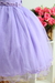 Vestido Infantil Lilás Encanto Princesa Daminha Sofia Festa - Kafashion