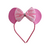 Tiara DE Orelhinha Infantil Minnie Vermelha Rosa Festa Luxo - Kafashion