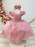Vestido Juvenil De Festa Rosê Daminha Luxo - 4 Ao 16 Anos - comprar online