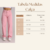 Imagem do Calça Widi Leg Infantil Rosa Jeans Roupa de Menina Blogueira