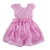 Vestido Branco Batizado Rosa Vermelho Bordado Batizado Daminha de Casamento Festa - loja online