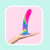 Dildo com Ventosa - Go Play Rainbow - A Sós- 17,4 cm x 3,5 cm - comprar online