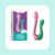 Vibrador de Casal - Double Passion - Intt - 10 modos de vibração