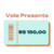 Vale Presente MENÁT R$ 150,00 (Virtual)