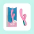 Vibrador Estimulador de Ponto G e Sugador de Clitóris estilo Rabbit - Oasis - Intt - 10 modos de vibração e de ondas de pressão