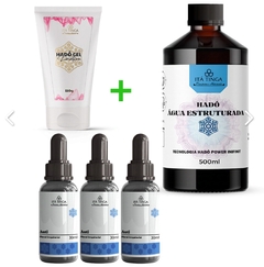 Floral Auti Promoção 3 Frascos+ Água Estruturada+ Gel Emotion