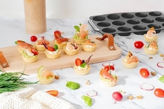 Molde Para Tarteletas Con Complemento Moldeador - Bakery Cake
