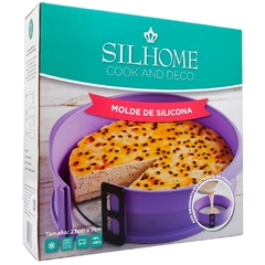 Molde Aro Desmontable De Silicona Base Vidrio Redondo - Bakery Cake