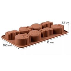 Molde Silicona para Chocolates de Pascua x8 cav - comprar online