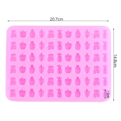 Molde Silicona Gomitas Frutas - comprar online