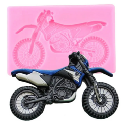 Molde Silicona Moto Enduro