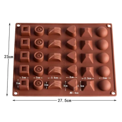 Molde Silicona Bombones Varios Diseños x36 cav - comprar online