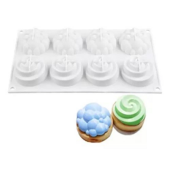 Molde Silicona Twist Bubble para Tarte Ring