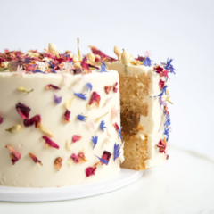 Flores Comestibles Orgánicas Mix Floral - Bakery Cake