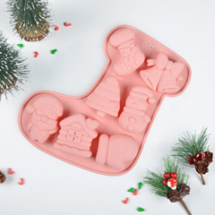 Molde Silicona Figuras Navideñas - Bakery Cake